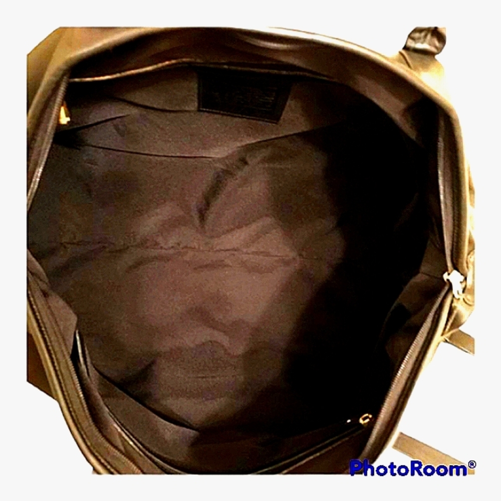 COACH X LEXUS Limit Edition Black Leather Travel Weekender Duffel Authentic EUC - Picture 9 of 16